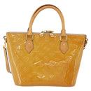 LOUIS VUITTON Vernis Montebello PM Hand Bag 2way Dunne M90167 LV Auth BAZ599-2