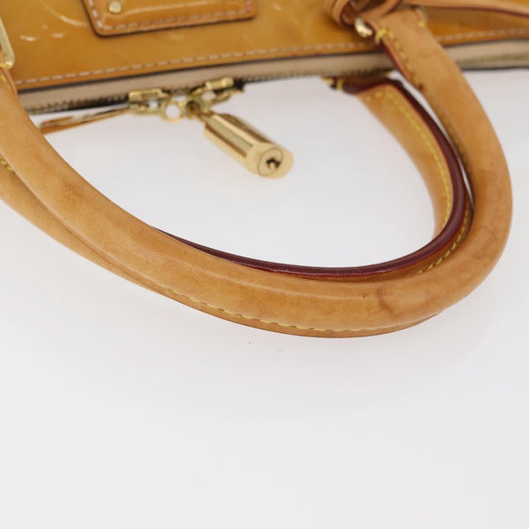 LOUIS VUITTON Vernis Montebello PM Hand Bag 2way Dunne M90167 LV Auth BAZ599