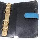 LOUIS VUITTON Epi Agenda MM Day Planner Cover Blue Myrtille R2004G Auth BAZ604-18