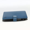 LOUIS VUITTON Epi Agenda MM Day Planner Cover Blue Myrtille R2004G Auth BAZ604-3