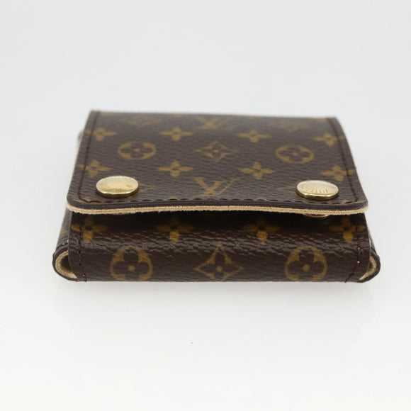 LOUIS VUITTON Monogram Accessory Case Jewelry Box LV Auth BAZ606A