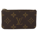 LOUIS VUITTON Monogram Pochette Cles Coin Purse M62650 LV Auth BAZ607-13