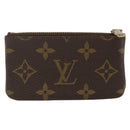 LOUIS VUITTON Monogram Pochette Cles Coin Purse M62650 LV Auth BAZ607-2