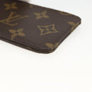 LOUIS VUITTON Monogram Pochette Cles Coin Purse M62650 LV Auth BAZ607-7
