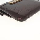LOUIS VUITTON Vernis Pochette Cles NM Purse Rouge Favist M90220 LV Auth BAZ608A-14