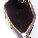 LOUIS VUITTON Vernis Pochette Cles NM Purse Rouge Favist M90220 LV Auth BAZ608A-10
