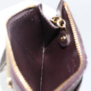 LOUIS VUITTON Vernis Pochette Cles NM Purse Rouge Favist M90220 LV Auth BAZ608A-19