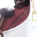 LOUIS VUITTON Vernis Pochette Cles NM Purse Rouge Favist M90220 LV Auth BAZ608A-21