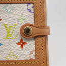 LOUIS VUITTON Multicolor Porto Photo 4 Vole Photo Case White M58005 Auth BAZ610V-17