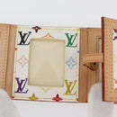 LOUIS VUITTON Multicolor Porto Photo 4 Vole Photo Case White M58005 Auth BAZ610V-20