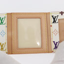 LOUIS VUITTON Multicolor Porto Photo 4 Vole Photo Case White M58005 Auth BAZ610V-21