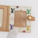LOUIS VUITTON Multicolor Porto Photo 4 Vole Photo Case White M58005 Auth BAZ610V-22