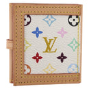 LOUIS VUITTON Multicolor Porto Photo 4 Vole Photo Case White M58005 Auth BAZ610V-2