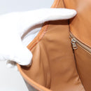 CELINE Macadam Canvas Star Ball Shoulder Bag PVC Leather Brown Gold Auth BAZ619A-21