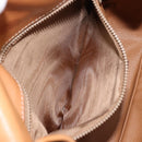 CELINE Macadam Canvas Star Ball Shoulder Bag PVC Leather Brown Gold Auth BAZ619A-11