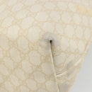 GUCCI GG Supreme Tote Bag PVC Ivory Gold 189896 Auth BAZ627-9
