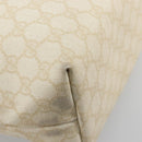 GUCCI GG Supreme Tote Bag PVC Ivory Gold 189896 Auth BAZ627-16