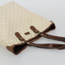 GUCCI GG Supreme Tote Bag PVC Ivory Gold 189896 Auth BAZ627-6
