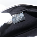 GUCCI GG Canvas Shoulder Bag Silver 147671 Auth BAZ628A-18