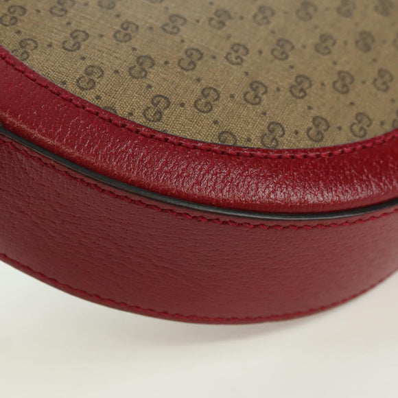 GUCCI Micro GG Supreme Doraemon x Fujiko-Pro Bag PVC Beige 625216 Auth BAZ631SM