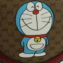 GUCCI Micro GG Supreme Doraemon x Fujiko-Pro Bag PVC Beige 625216 Auth BAZ631SM-14