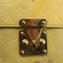 LOUIS VUITTON Monogram Vernis Spring Street Hand Bag Gris M91029 LV Auth BAZ638-18