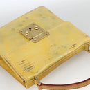 LOUIS VUITTON Monogram Vernis Spring Street Hand Bag Gris M91029 LV Auth BAZ638-6