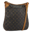 LOUIS VUITTON Monogram Odeon MM Shoulder Bag M56389 LV Auth BAZ643-1