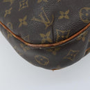 LOUIS VUITTON Monogram Odeon MM Shoulder Bag M56389 LV Auth BAZ643-14