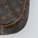 LOUIS VUITTON Monogram Odeon MM Shoulder Bag M56389 LV Auth BAZ643-15