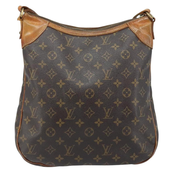 LOUIS VUITTON Monogram Odeon MM Shoulder Bag M56389 LV Auth BAZ643