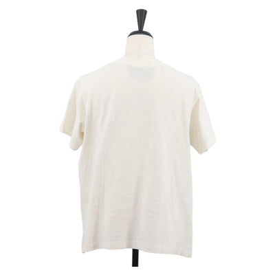 GUCCI Short Sleeved T Shirt Cotton White Auth BAZ660A - 0