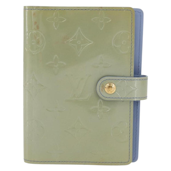LOUIS VUITTON Monogram Vernis Agenda PM Day Planner Lavande R21005 Auth BAZ662