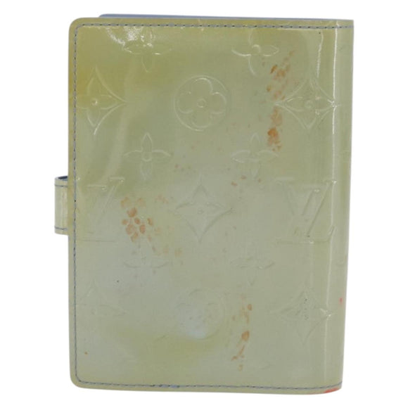 LOUIS VUITTON Monogram Vernis Agenda PM Day Planner Lavande R21005 Auth BAZ662