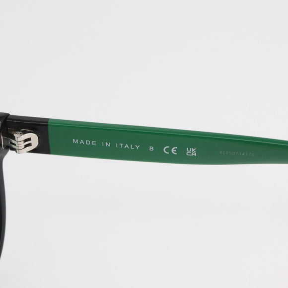 CHANEL COCO Mark Glasses plastic Green CC Auth BAZ663