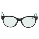 CHANEL COCO Mark Glasses plastic Green CC Auth BAZ663-13