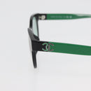 CHANEL COCO Mark Glasses plastic Green CC Auth BAZ663-6