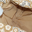 CHANEL Camelia Hand Bag Canvas Beige Gold CC Auth BAZ669V-16