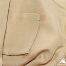 CHANEL Camelia Hand Bag Canvas Beige Gold CC Auth BAZ669V-19