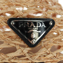 PRADA Hat Raffia S Beige 1HC225 Auth BAZ670M-6