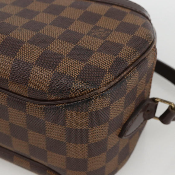 LOUIS VUITTON Damier Ebene Blois Shoulder Bag SPO N48095 LV Auth BAZ671