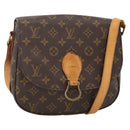 LOUIS VUITTON Monogram Saint Cloud GM Shoulder Bag M51242 LV Auth BAZ677-1