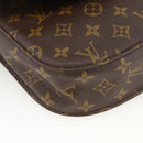 LOUIS VUITTON Monogram Saint Cloud GM Shoulder Bag M51242 LV Auth BAZ677-11