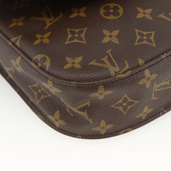 LOUIS VUITTON Monogram Saint Cloud GM Shoulder Bag M51242 LV Auth BAZ677