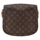 LOUIS VUITTON Monogram Saint Cloud GM Shoulder Bag M51242 LV Auth BAZ677-3