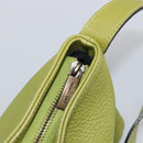 BURBERRY Shoulder Bag Leather Green Auth BAZ684A-10