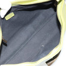 BURBERRY Shoulder Bag Leather Green Auth BAZ684A-11