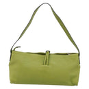 BURBERRY Shoulder Bag Leather Green Auth BAZ684A-2