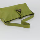 BURBERRY Shoulder Bag Leather Green Auth BAZ684A-7