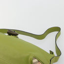BURBERRY Shoulder Bag Leather Green Auth BAZ684A-8